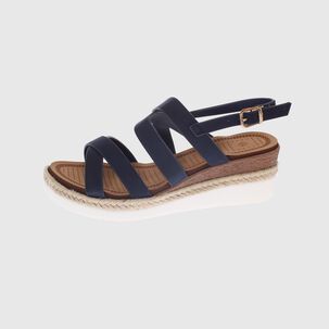 Sandalia Navy V&iacute;a Franca Art. 52108b30603navy